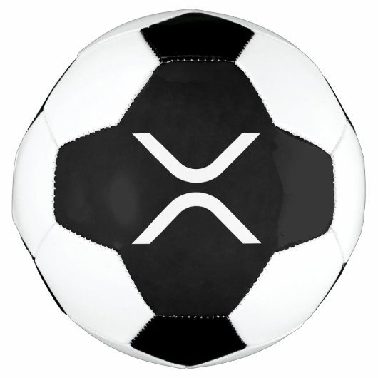 XRPロゴサッカーボール サッカーボール (正面)