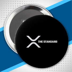 XRP暗号ミームCryptocurrency標準引用文 缶バッジ