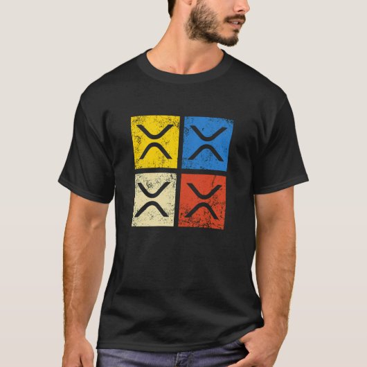 XRP暗号資産グッズ Tシャツ (正面)