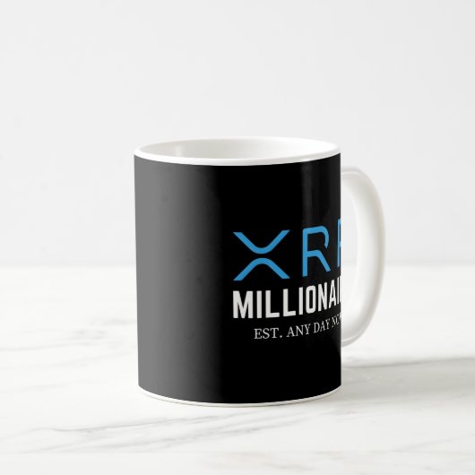 Xrp暗号通貨の億万長者 コーヒーマグカップ (正面右)