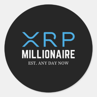 Xrp暗号通貨の億万長者 ラウンドシール