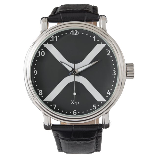 XRP暗号通貨 腕時計 (正面)