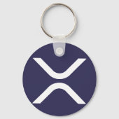 XRP暗号通貨 – XRP Qrコード キーホルダー (正面)