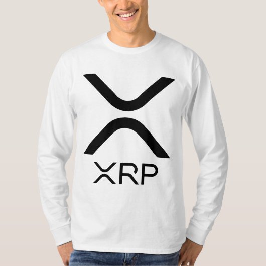 XRP暗号通貨 – XRP Tシャツ (正面)