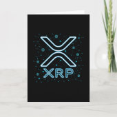 XRP暗号通貨XRPLブロックチェーン暗号星 カード (正面)