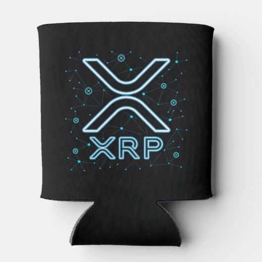 XRP暗号通貨XRPLブロックチェーン暗号星 缶クーラー (裏面)