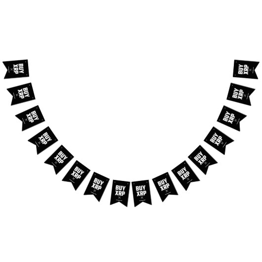 XRP暗号 – XRP暗号通貨買- XRP - XRP バンティングフラッグ (全)