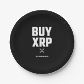 XRP暗号 – XRP暗号通貨買- XRP - XRP ペーパープレート (正面)