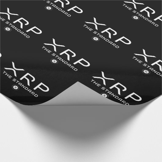 XRP標準引用文暗号ミーム暗号通貨 ラッピングペーパー (角)