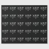 XRP標準引用文暗号ミーム暗号通貨 ラッピングペーパー (フラット)