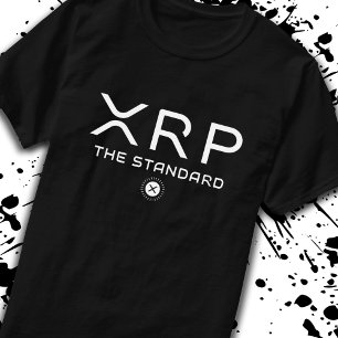 XRP標準引用文暗号ミーム暗号通貨 Tシャツ