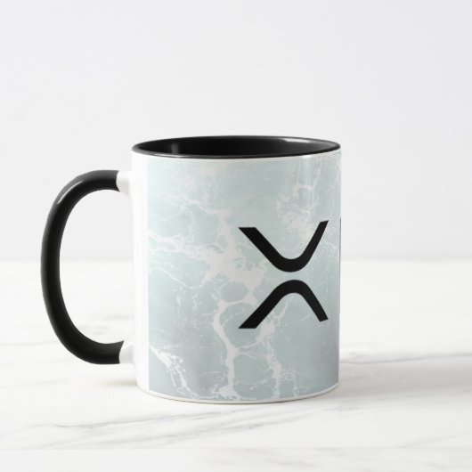 xrp、さざ波水コーヒー・マグ/コップ マグカップ (左)