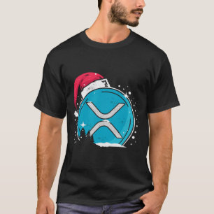 Xrp クリスマス 帽子 ムーンショット Ripple 仮想通貨 グッズ プレゼントに Tシャツ