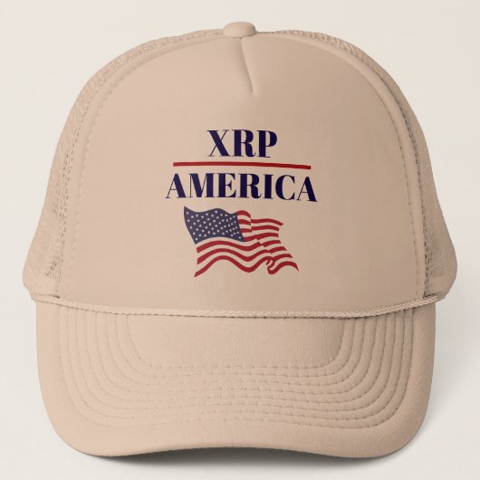 XRP America トラッカー ハット (正面)