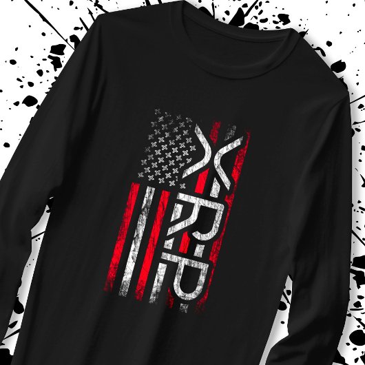 XRP Crypto Cryptocurrency American Flagミーム Tシャツ