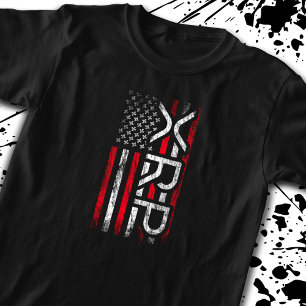 XRP Crypto Cryptocurrency American Flagミーム Tシャツ