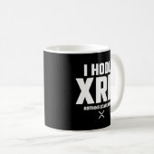 XRP Crypto Cryptocurrency Hodl XRPおもしろい引用文 コーヒーマグカップ (正面右)