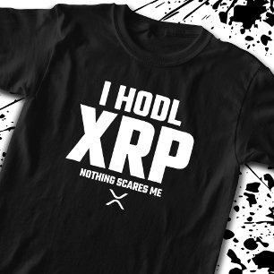 XRP Crypto Cryptocurrency Hodl XRPおもしろい引用文 Tシャツ
