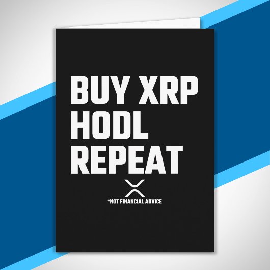 XRP Crypto Cryptocurrency XRP買ホルドの繰り返し カード