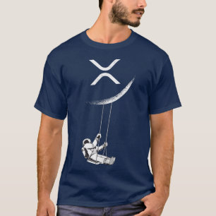 XRP Crypto Gift Cryptocurrency Blockchainコマンド Tシャツ