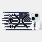 XRP Cryptocurrency USAアメリカ Case-Mate iPhoneケース (裏面 (横))