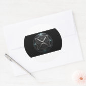 XRP Hard-Tech Crest Sticker ラウンドシール (封筒)