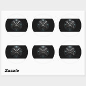 XRP Hard-Tech Crest Sticker ラウンドシール (シート)