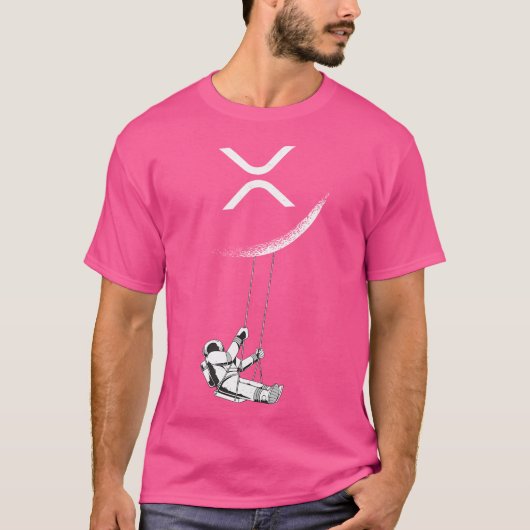 Xrp Moon Merch Cryptocurrency Crypto Currency Merc Tシャツ (正面)