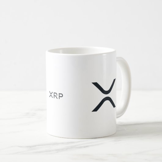 XRP Mug、325 ml コーヒーマグカップ (正面右)