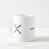 XRP Mug、325 ml コーヒーマグカップ (正面左)