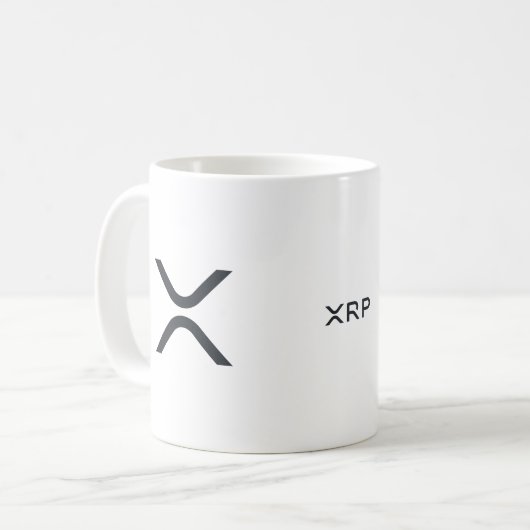 XRP Mug、325 ml コーヒーマグカップ (正面左)