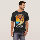 Xrp Ripple Cryptocurrency My Retirement Planビーチ Tシャツ (正面フル)