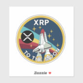XRP-TO月 シール (シート)