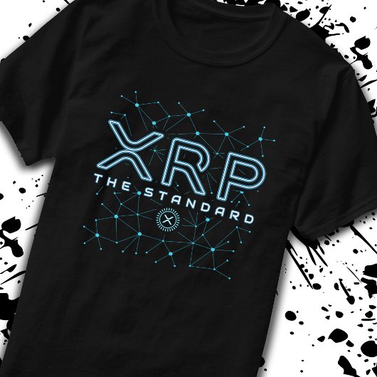 XRPLブロックチェーンXRP暗号通貨暗号星 Tシャツ