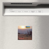 xRW006 KIGALI, Ruanda by Night，アフリカ マグネット (インサイチュ (食洗機))