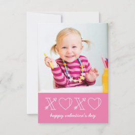 Xs & Osクラスルームのバレンタイン – マゼンタ 招待状