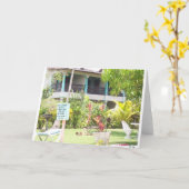 XTABI Negrilジャマイカ カード (黄色い花)