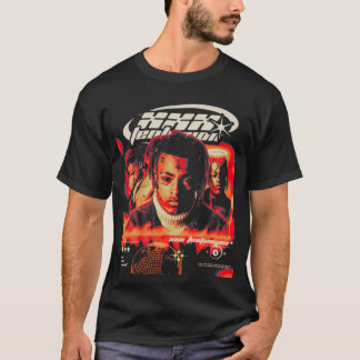 XTentacion プレミアム デザイン V2 コレクション ストリートウェア Tシャツ