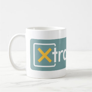 XtraMathの大きいロゴのマグ コーヒーマグカップ