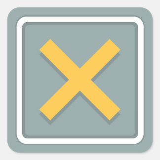 XtraMathアイコンシール スクエアシール