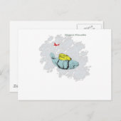 Xtremeマナティースカイダイビング ポストカード (正面/裏面)