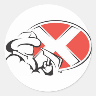 Xtreme FDのステッカー ラウンドシール