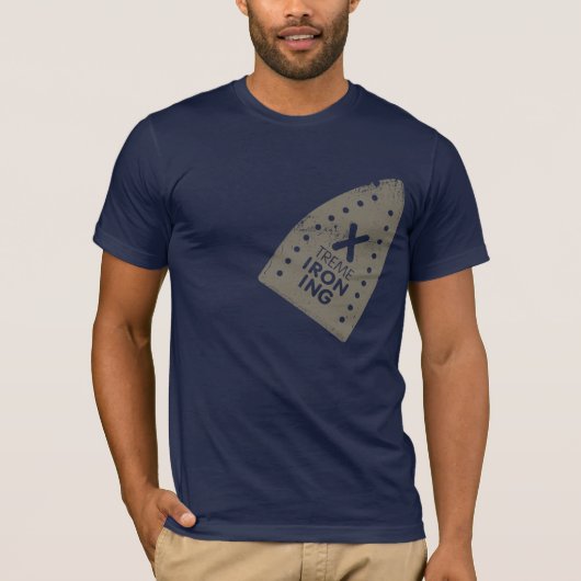 Xtreme Iron Burn 3 Dark Bella Canvas Tシャツ (正面)