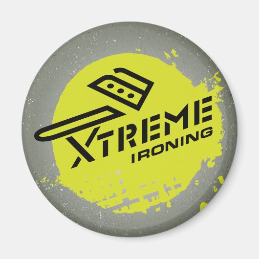 Xtreme Ironingマグネット3 マグネット (正面)