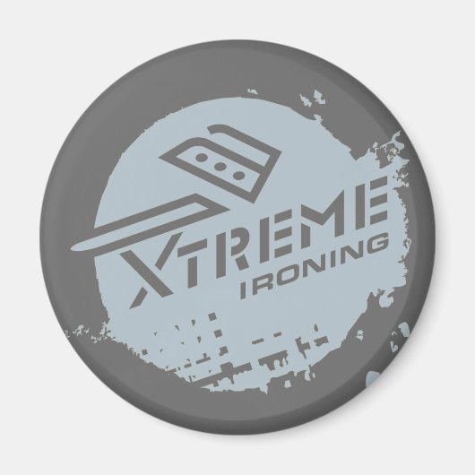 Xtreme Ironingマグネット4 マグネット (正面)