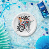 Xtreme Motocross Racing |スポーツ ペーパープレート (パーティー)