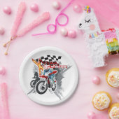 Xtreme Motocross Racing |スポーツ ペーパープレート (パーティー)