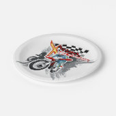Xtreme Motocross Racing |スポーツ ペーパープレート (アングル)