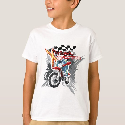 Xtreme Motocross Racing |スポーツ Tシャツ (正面)