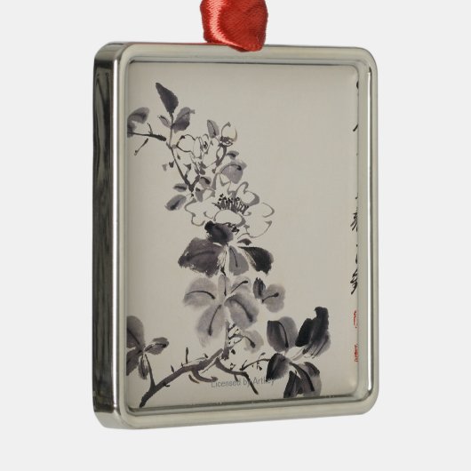 Xu Weiïの¿の½の模造でsによってはNo.5が開花します メタルオーナメント (右)